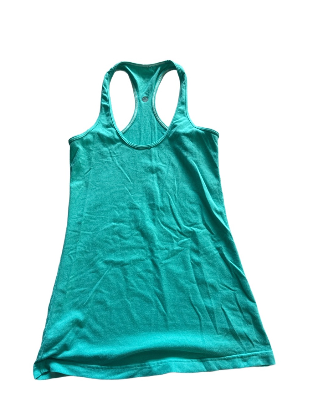 Lululemon Teal Racerback Tank Reversible Size 4